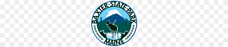 Baxter State Park Maine, Logo, Animal, Deer, Mammal Png Image
