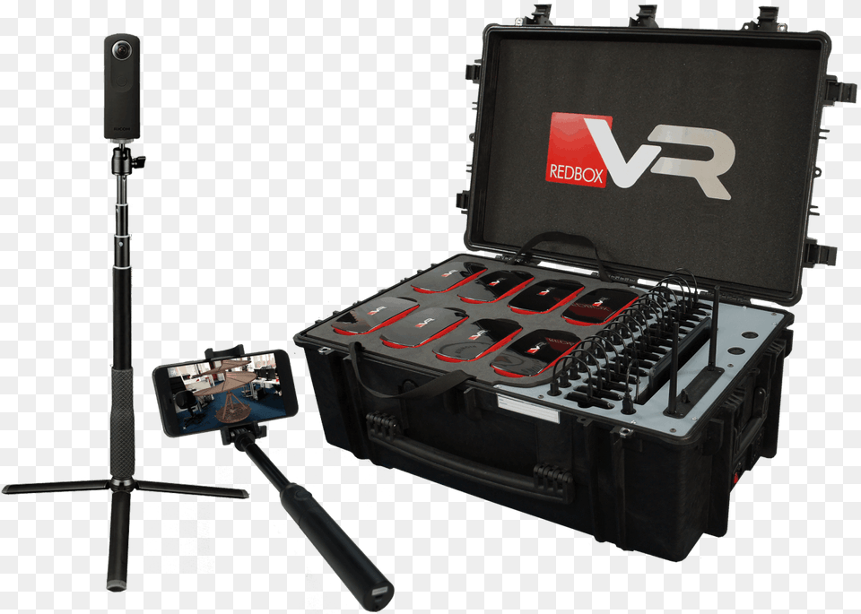 Bay All In One Vr Amp Ar Kit Redbox Vr, Electrical Device, Microphone, Firearm, Weapon Free Png Download
