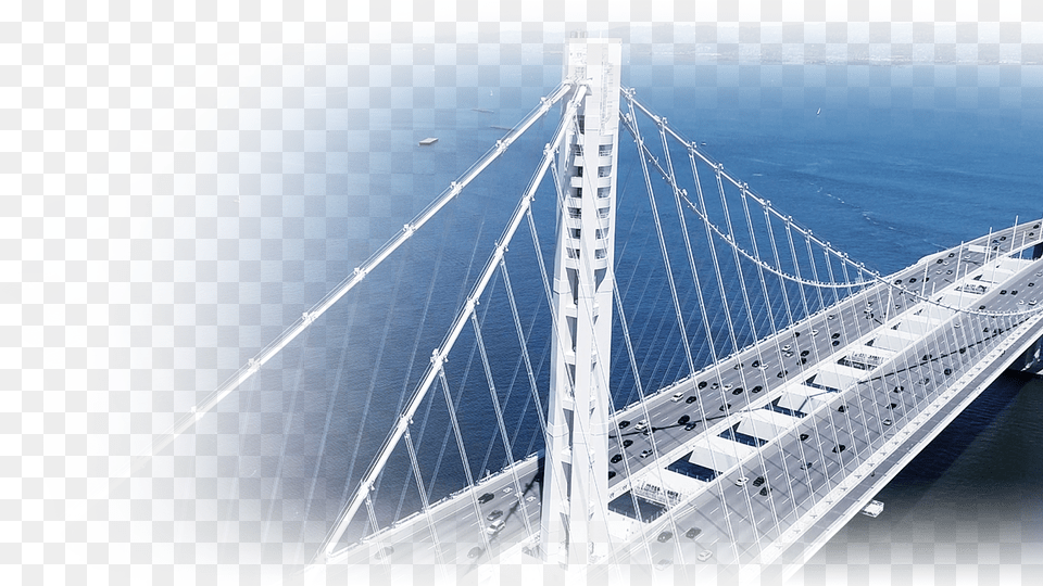 Bay Bridge, Outdoors, Aerial View, Suspension Bridge Free Transparent Png