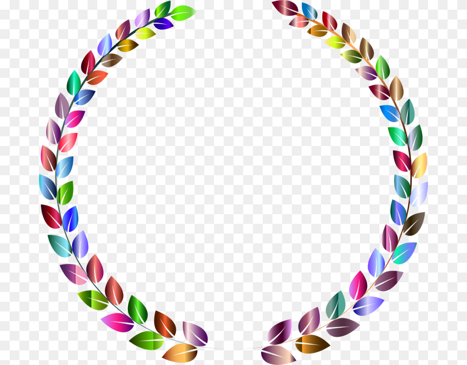 Bay Laurel Leaf Laurel Wreath Branch Roman Triumph Laurel Leaves Circle, Accessories, Jewelry, Necklace, Hoop Free Png