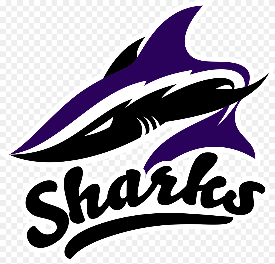 Bay State Sharks, Logo, Animal, Fish, Sea Life Free Png Download