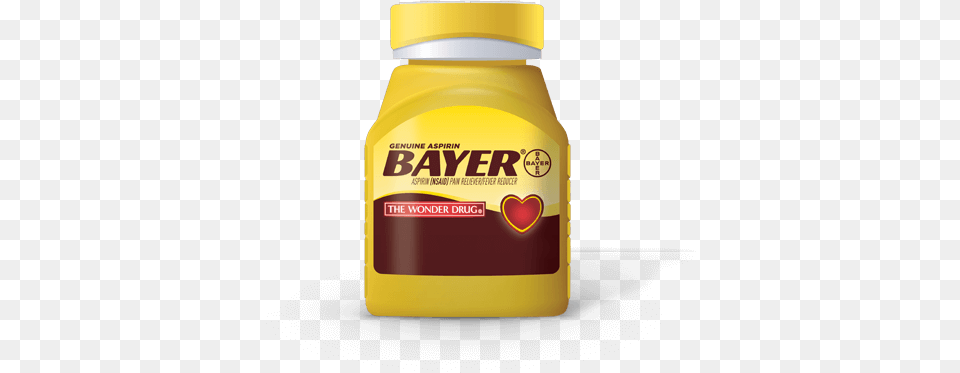 Bayer Bottle Bayer Aspirin Pain Relieverfever Reducer Coated Tablets, Food, Ketchup Free Transparent Png