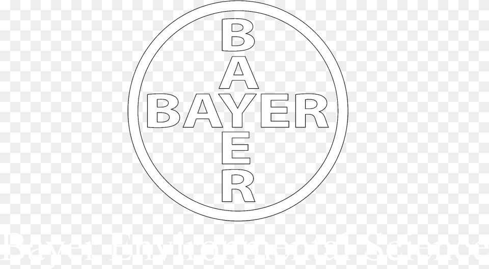 Bayer Logo Black And White Circle Png Image