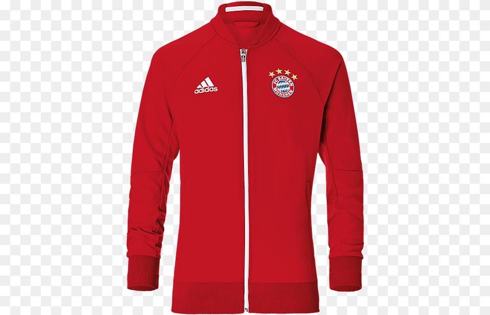 Bayern Munich 15 16 Long Sleeve, Clothing, Coat, Fleece, Jacket Free Transparent Png