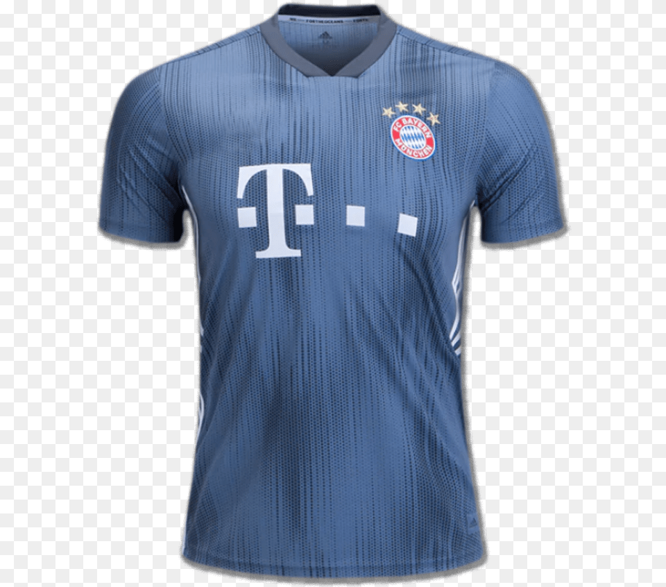 Bayern Munich Football Jersey 3rd 18 19 Season Premium 18 19 Bayern Kit, Clothing, Shirt Free Transparent Png