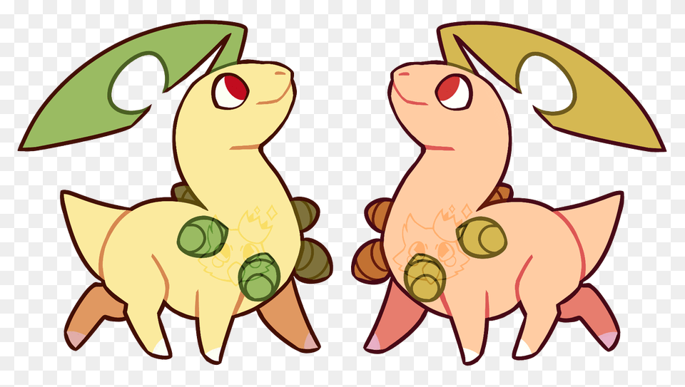 Bayleef Vs Togepi, Animal, Mammal, Pig Free Png