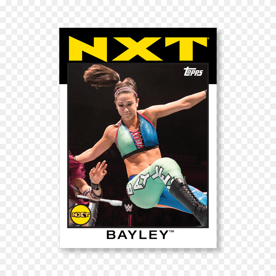 Bayley Wwe Heritage Base Poster, Adult, Person, Woman, Female Free Transparent Png