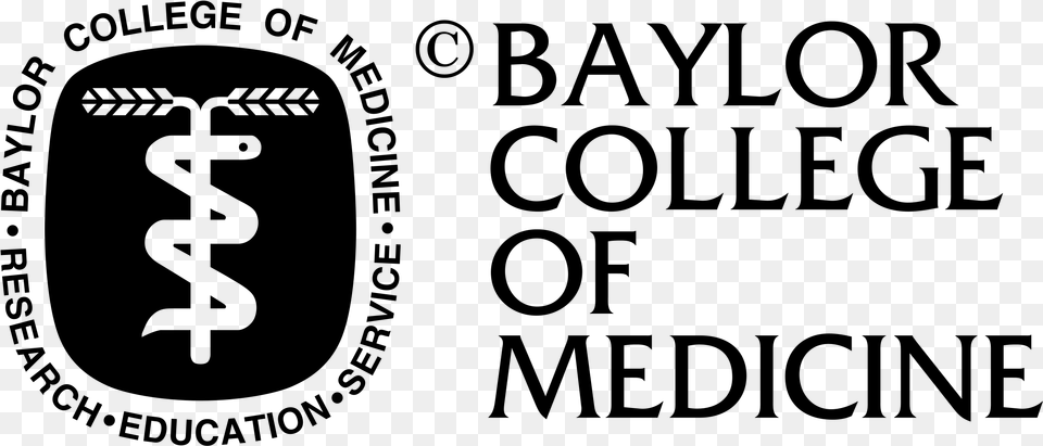 Baylor College Of Medicine Logo Baylor College Of Medicine, Gray Free Transparent Png