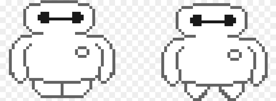 Baymax Baymax Minecraft Pixel Art, Stencil Free Transparent Png