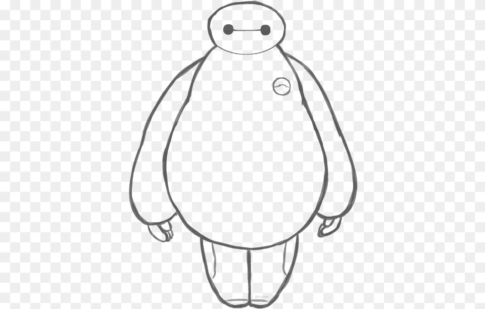 Baymax Black And White, Animal, Bird, Penguin Free Transparent Png