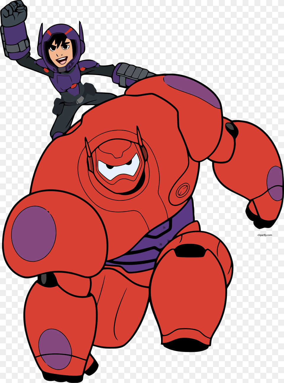 Baymax Hiro Ready Clipart Big Hero 6 Baymax Clipart, Book, Comics, Publication, Face Png Image