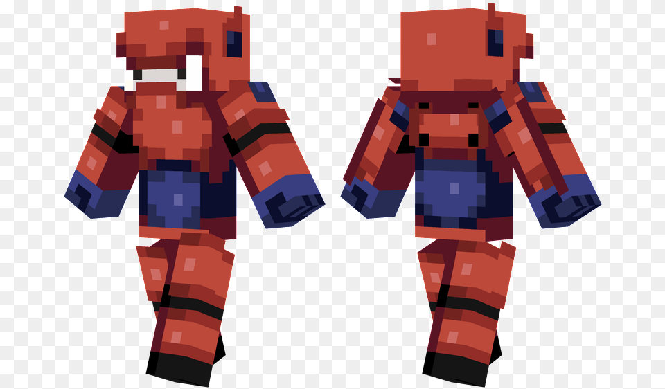 Baymax Minecraft Homem Aranha Skin, Person Free Transparent Png