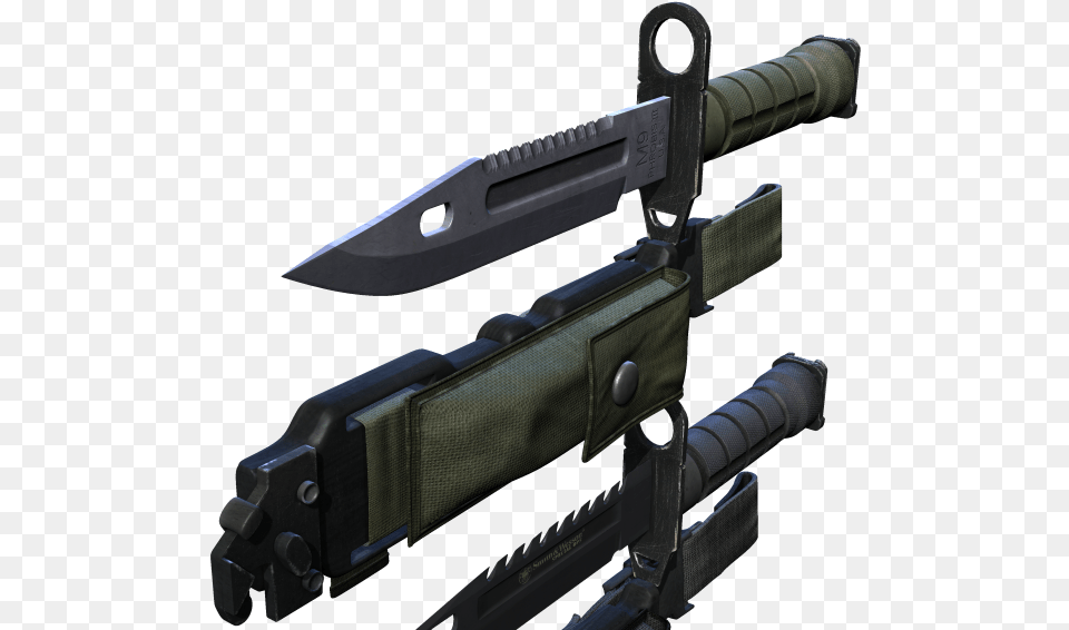 Bayonet Knife Pack 2x Models Royalty Free 3d Model Explosive Weapon, Blade, Dagger, Firearm, Gun Png Image