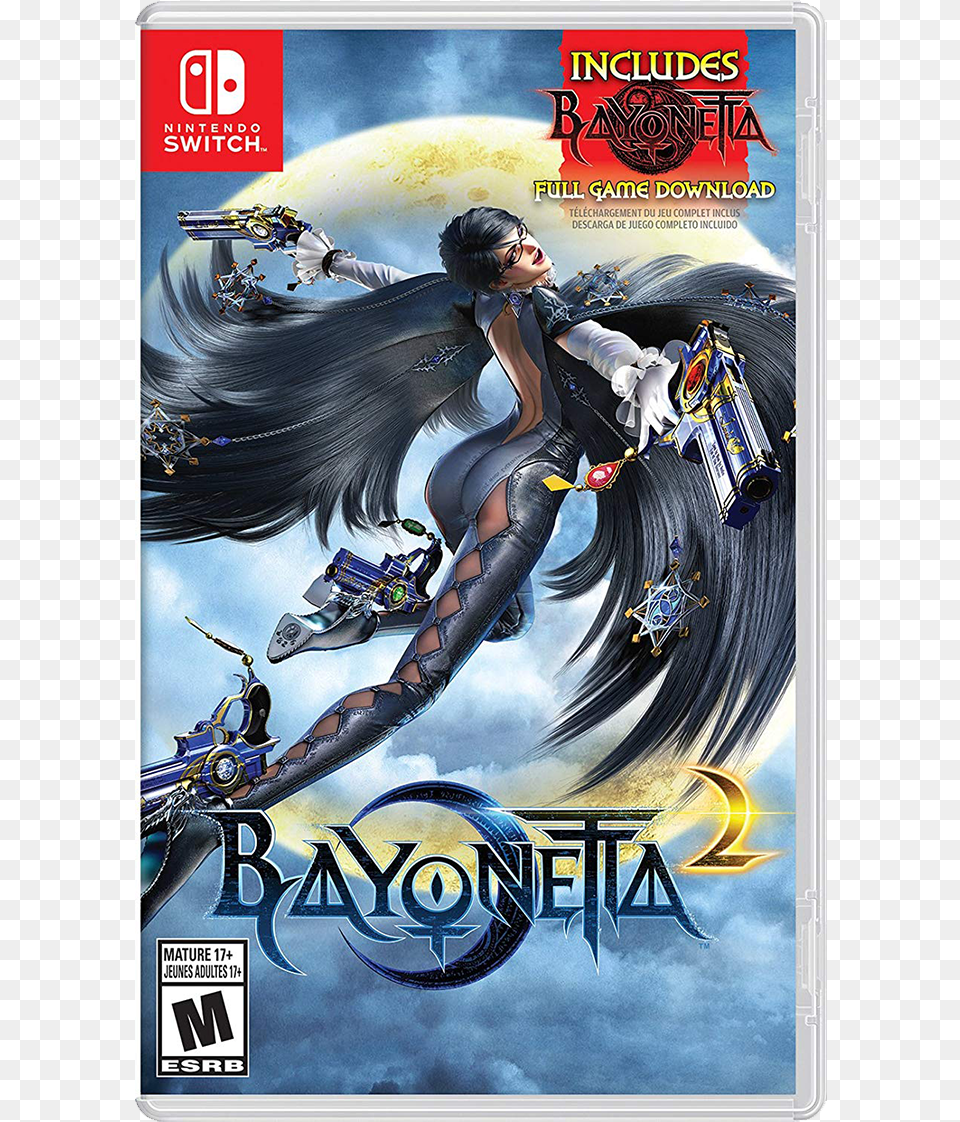 Bayonetta 2 Nintendo Switch, Book, Comics, Publication, Adult Png Image