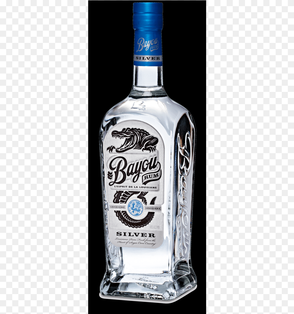 Bayou Rum Silver, Alcohol, Beverage, Liquor, Gin Free Png