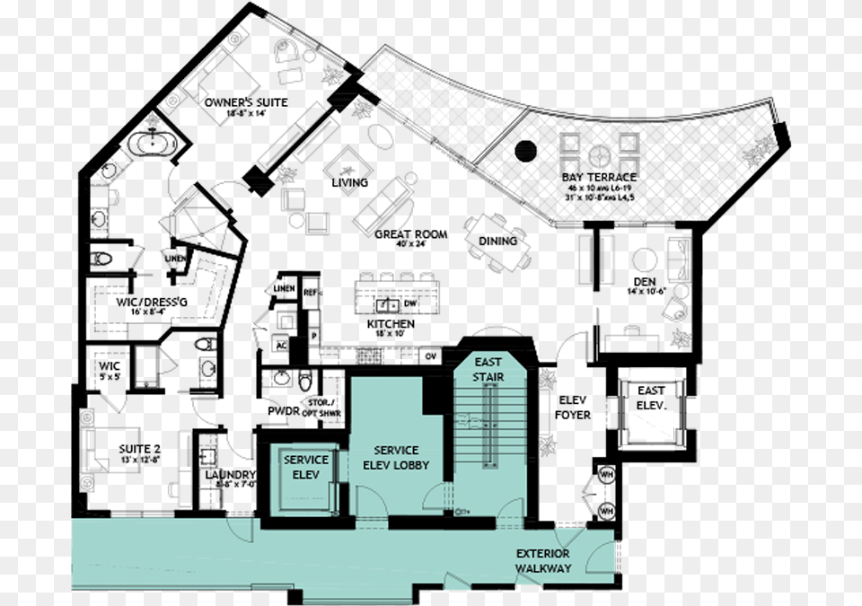 Bayshore Luxury Condos And Residences In Downtown Tampa Fl Virage Floorplans, Cad Diagram, Diagram, Scoreboard Free Transparent Png