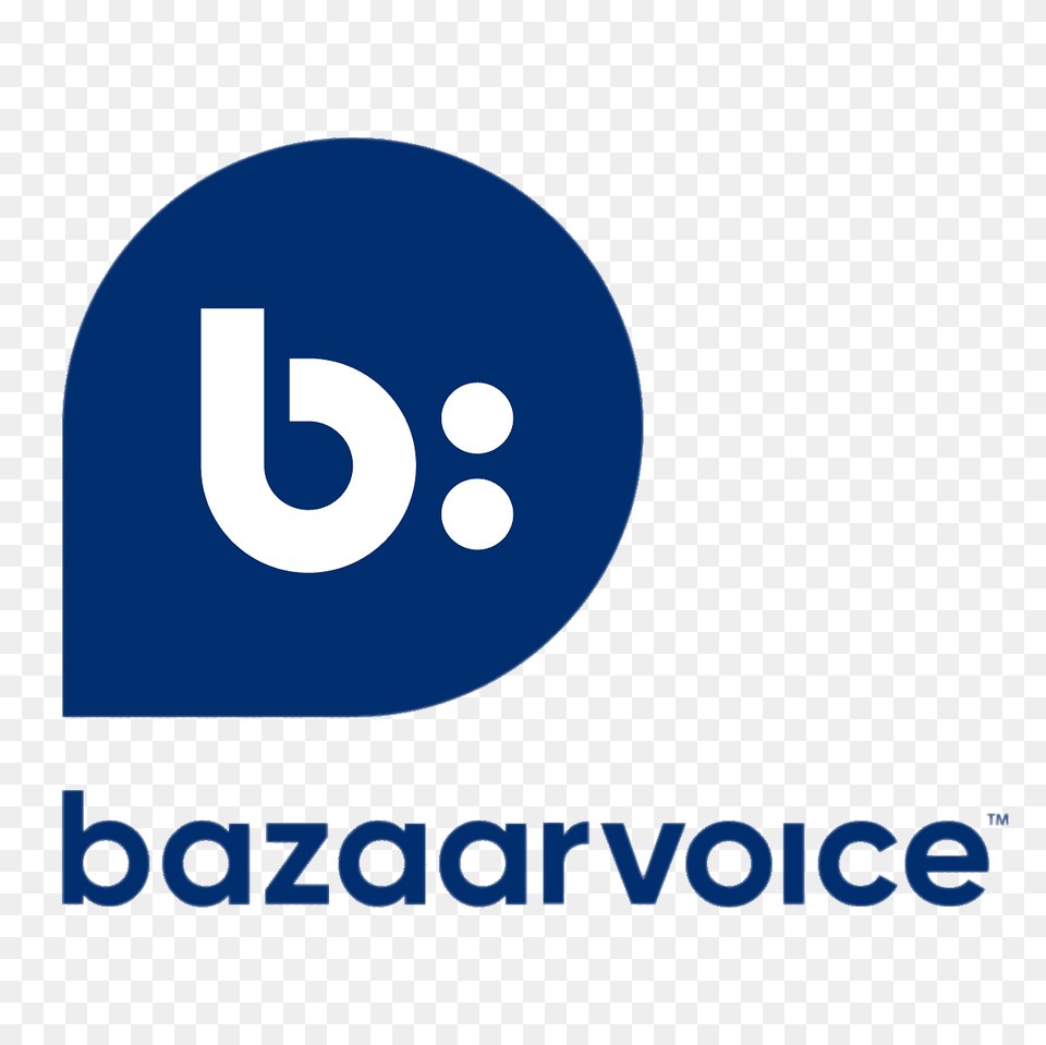 Bazaarvoice Logo And Thumbnail, Text, Number, Symbol Free Png