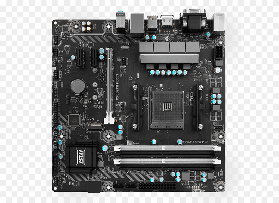 Bazooka Amd A320 Chipset Am4 Hdmi Microatx Msi Z270 Pc Mate, Hardware, Computer Hardware, Electronics, Machine Png Image