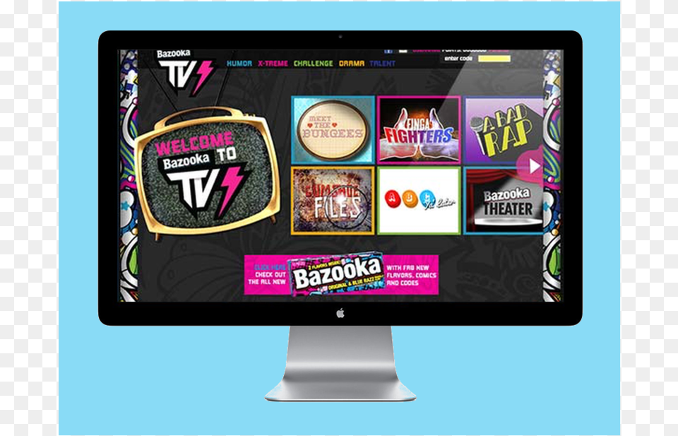 Bazookatvweblandingmac, Computer Hardware, Electronics, Hardware, Monitor Png Image