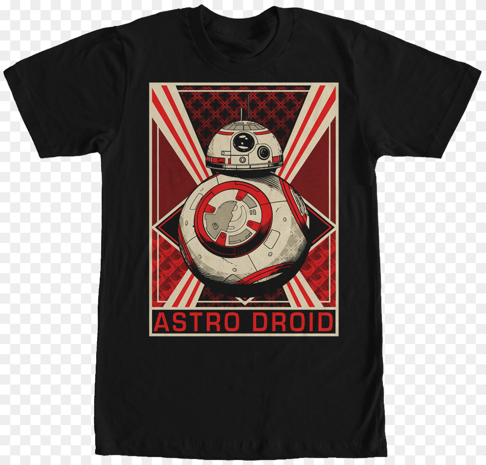 Bb 8 Astro Droid Star Wars T Shirt Bb, Clothing, T-shirt, Person Png Image