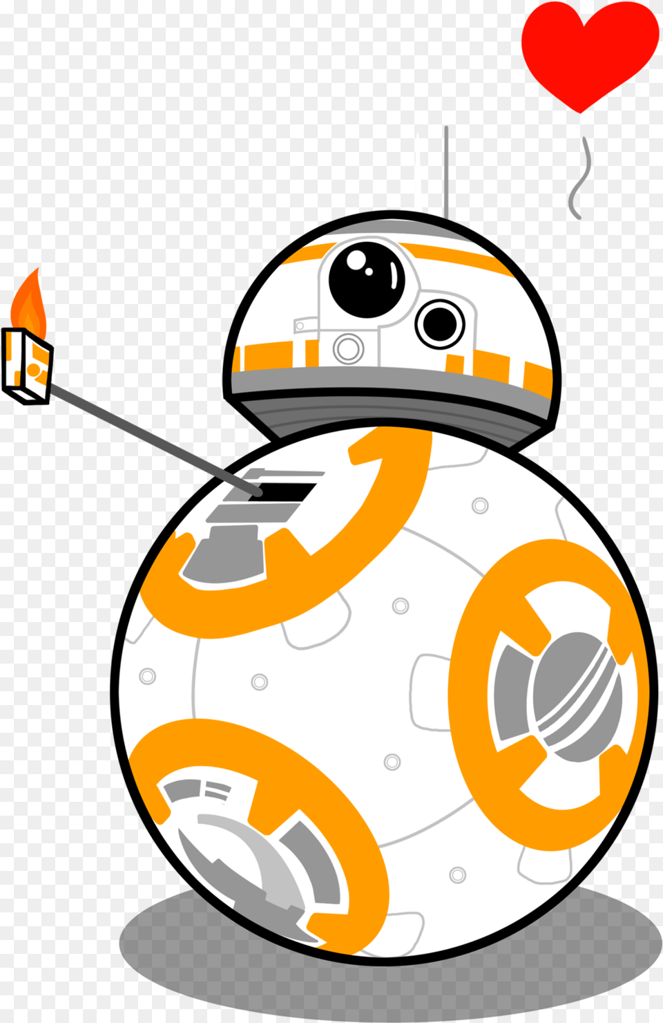 Bb 8 K 2so Star Wars Droid Clip Art Bb8 Star Wars Clipart, Nature, Outdoors, Snow, Snowman Png Image
