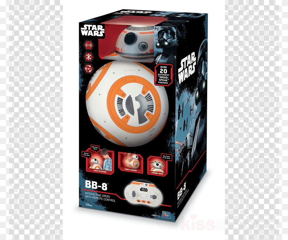 Bb 8 R2 D2 Sphero Droid Star Wars Interactive Bb 8 Droid With Remote Control, Ball, Football, Soccer, Soccer Ball Free Transparent Png