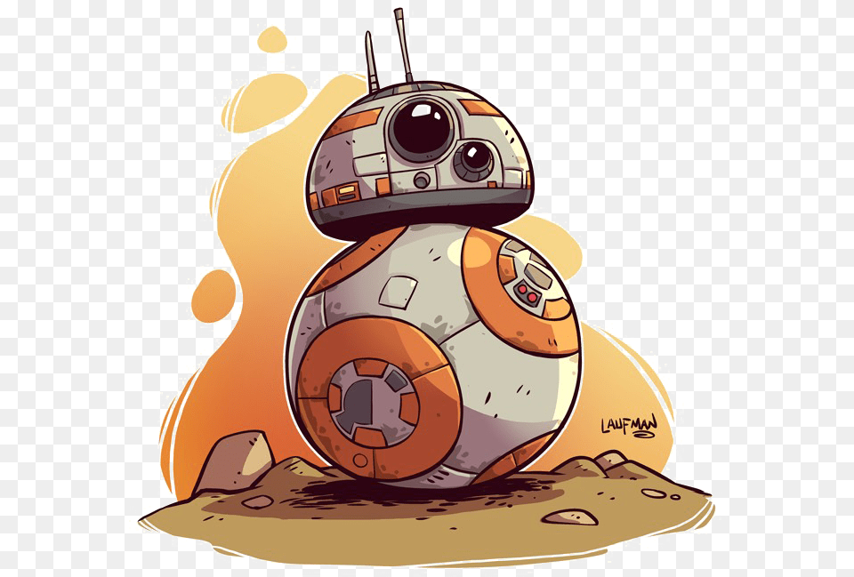 Bb 8 Star Wars Picture Arts Cartoon Characters 8, Robot Free Png Download