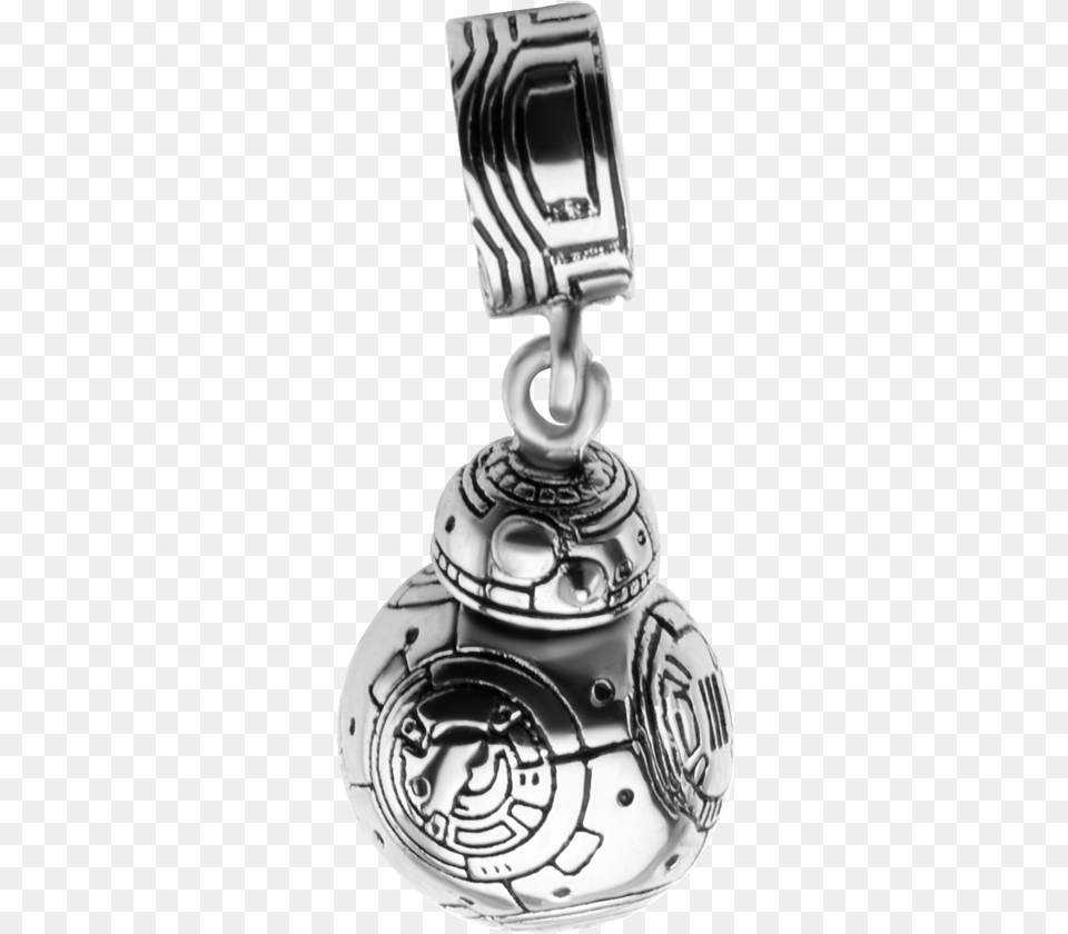 Bb 8 Sterling Silver Dangle Charm Star Wars Logo Darth Vader Amp Stormtrooper Stainless, Accessories, Smoke Pipe, Pendant, Electrical Device Free Png Download
