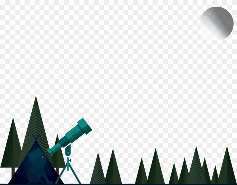 Bb Curious B1 12x20in Triangle, Nature, Night, Outdoors, Telescope Png Image