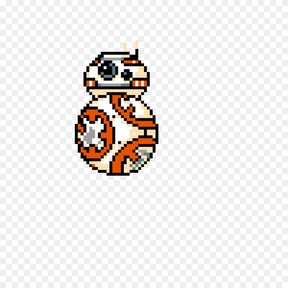 Bb Pixel Art Star Wars 8, Qr Code Png Image