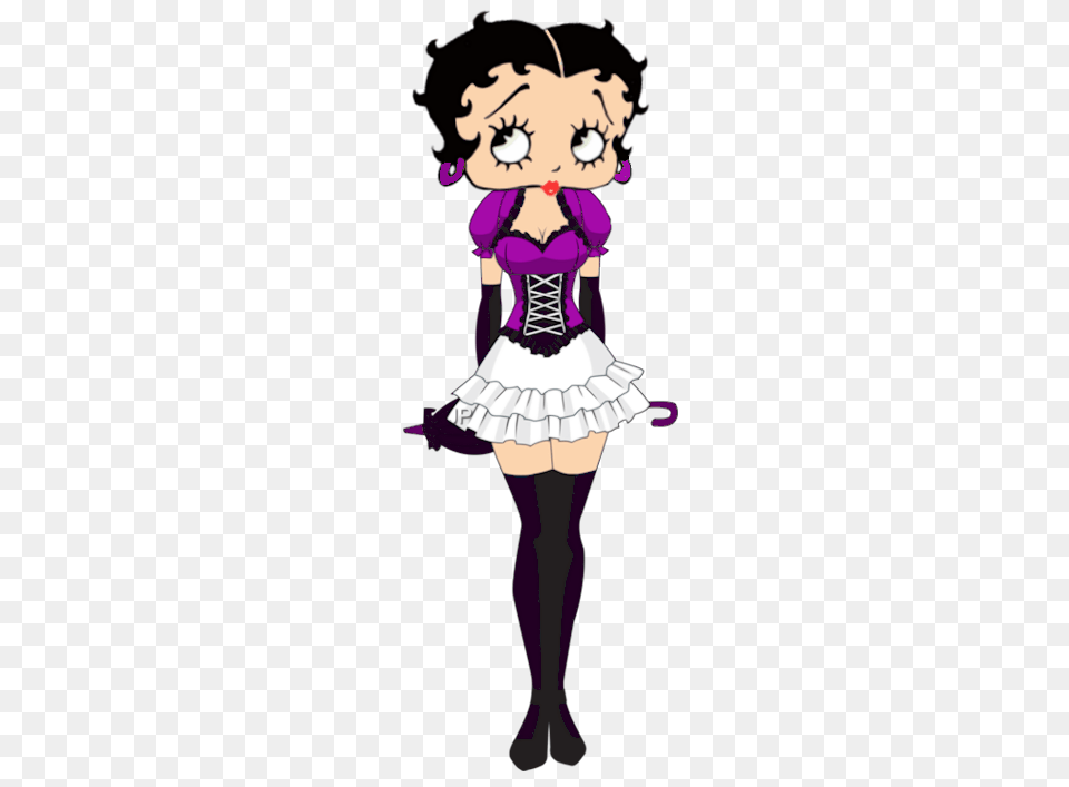 Bb Purple Betty Boop Betty Boop Bb And Sweet, Book, Publication, Person, Girl Free Png Download