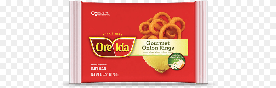 Bba Onion Rings Put Frozen Onion Rings Right On The Ore Ida Onion Rings Gourmet 16 Oz, Food, Advertisement Png