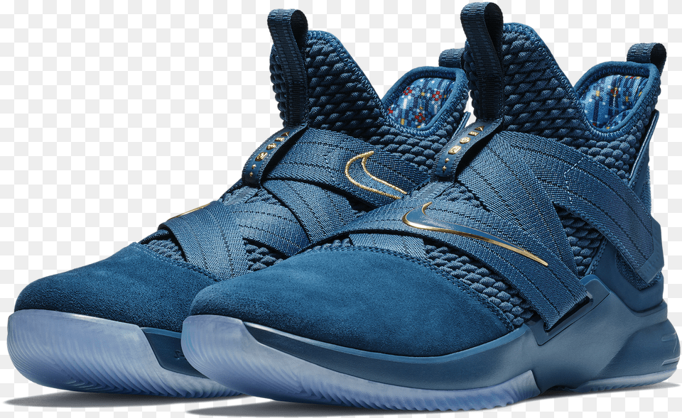 Bball Lebron12 Agimat Ao4055 400 Phcfh001 Nke Lebron Soldier 12 Agimat, Clothing, Footwear, Shoe, Sneaker Free Png Download