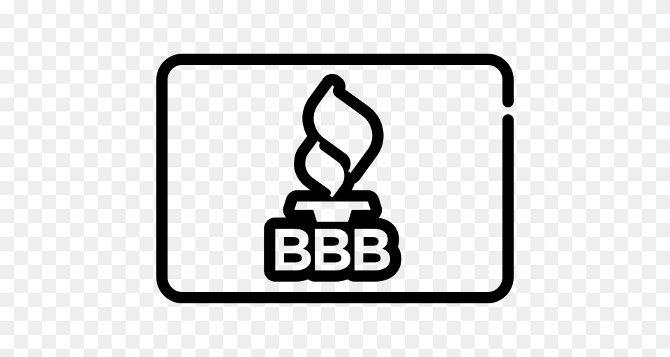 Bbb Icon, Gray Png