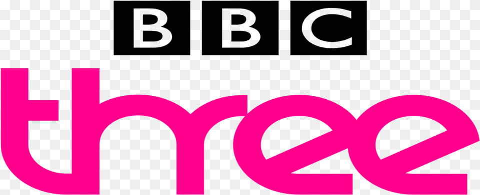 Bbc Three Logo, Purple Free Png