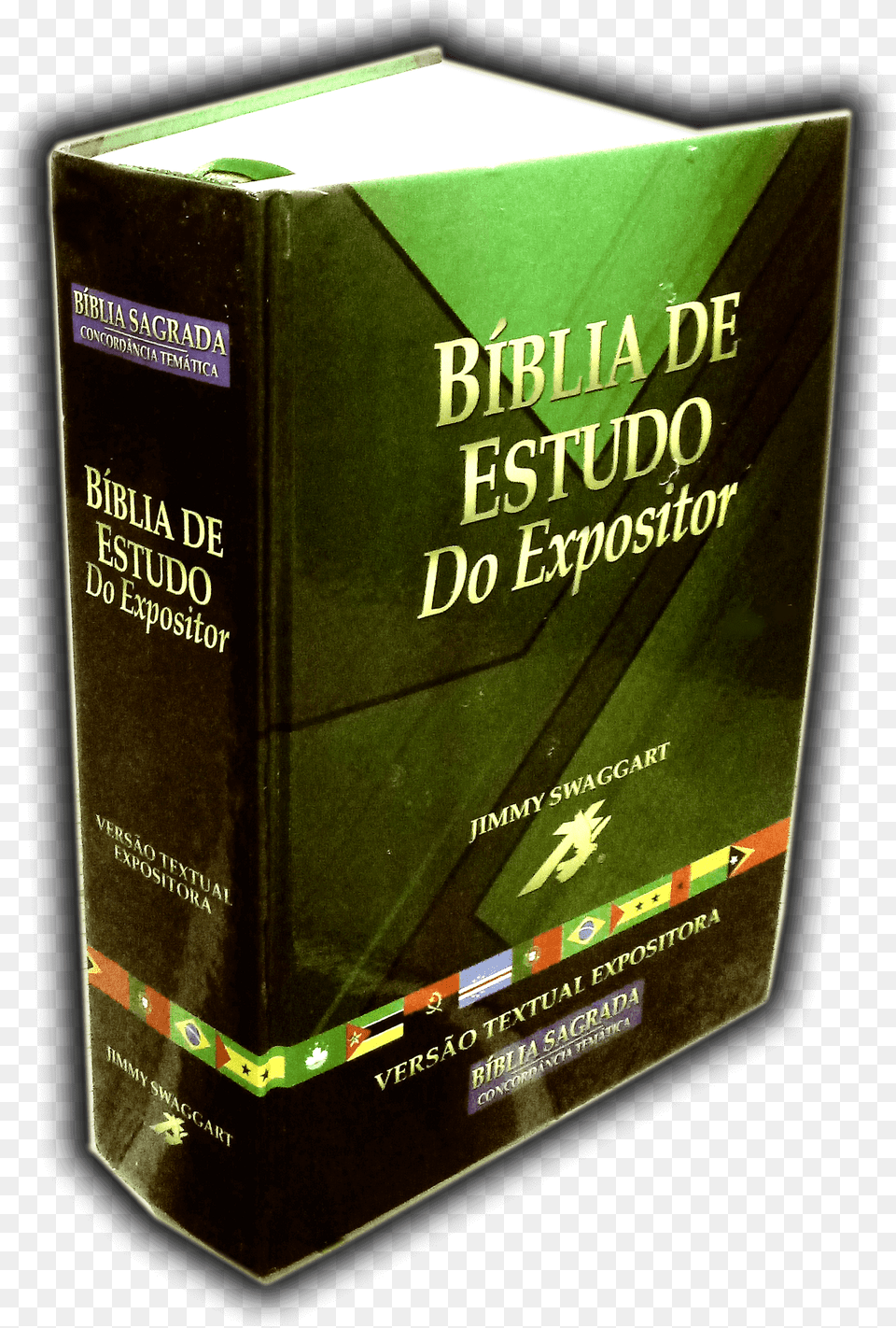 Bblia De Estudo Do Expositor, Book, Publication, Novel, Box Png