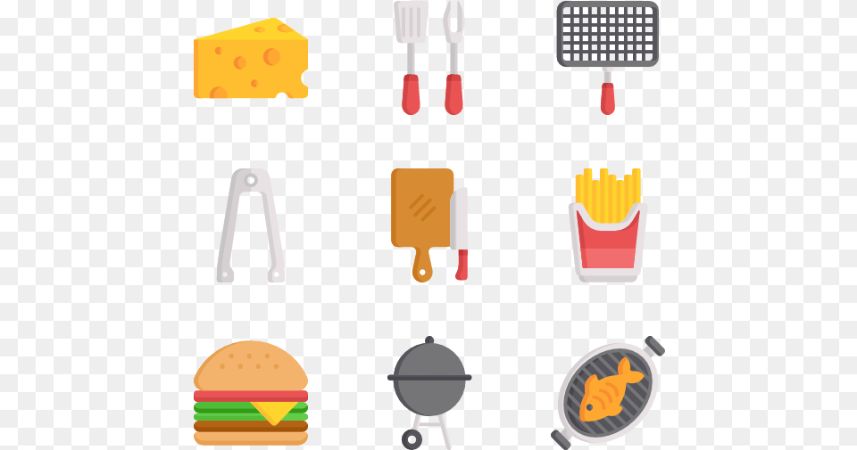 Bbq, Cutlery, Fork, Burger, Food Free Transparent Png