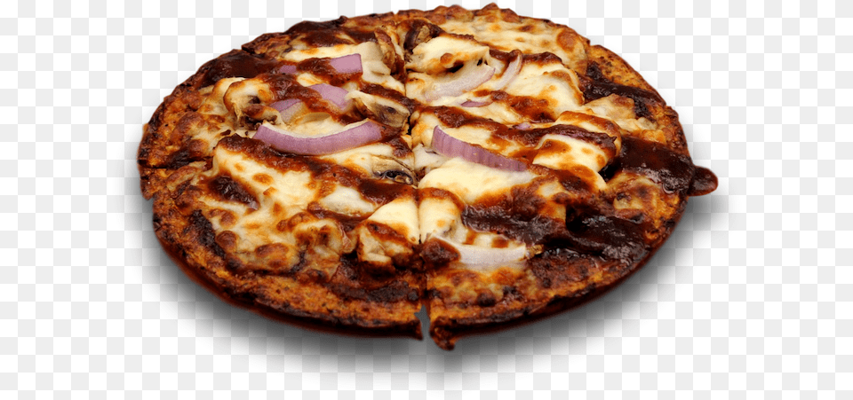 Bbq Chicken Flatbread Low Carbdata Rimg Lazy Fast Food, Pizza, Food Presentation Png