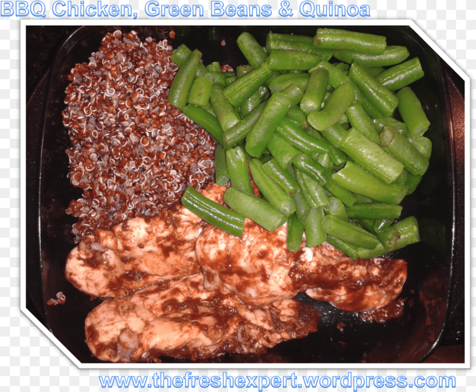 Bbq Chicken Green Beans Amp Quinoa Baked Beans, Bean, Food, Plant, Produce Free Transparent Png