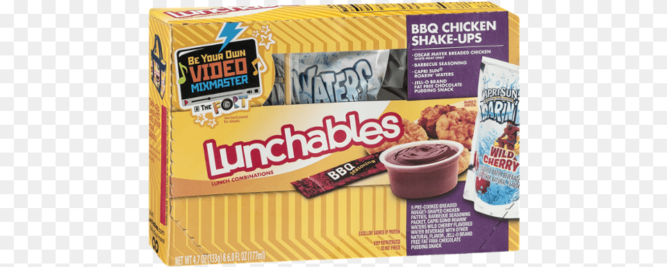 Bbq Chicken Nugget Lunchable, Advertisement, Poster, Food, Sweets Png Image