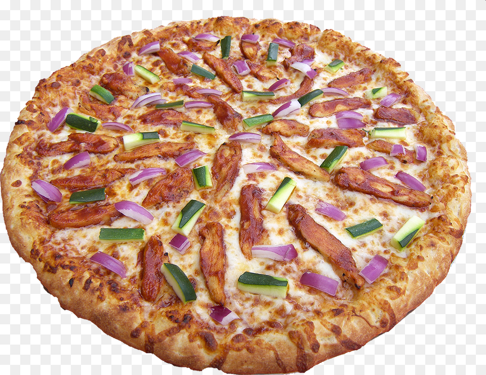Bbq Chicken Pizza Barbecue Chicken, Food Free Png Download