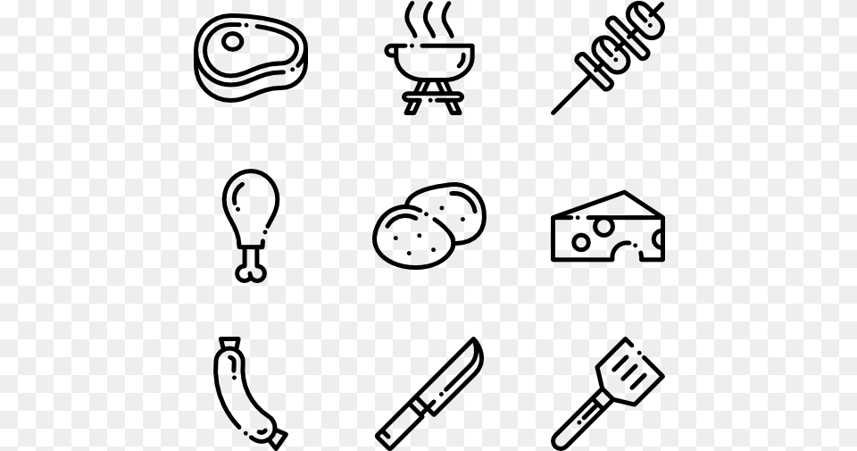 Bbq Festival, Gray Png Image
