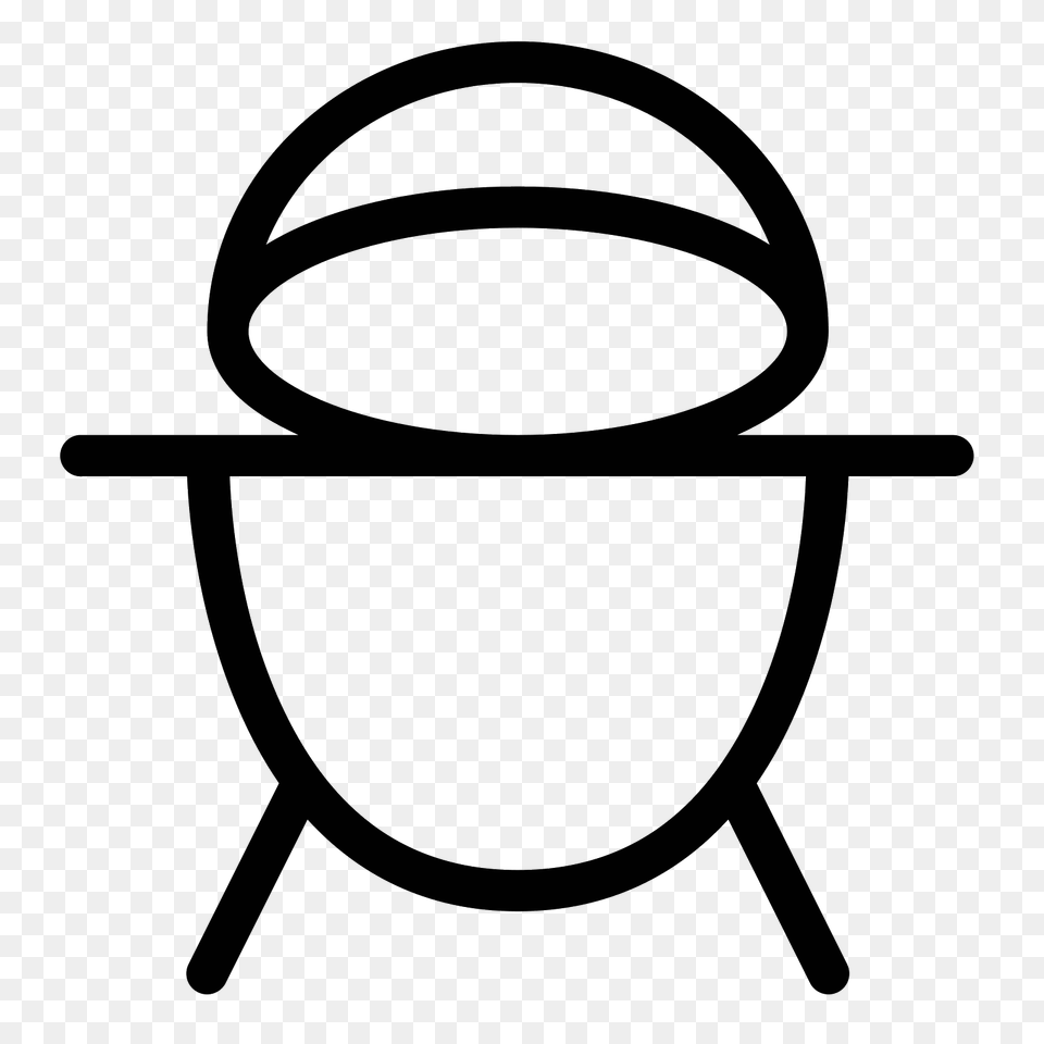 Bbq Grill Icon, Gray Png Image