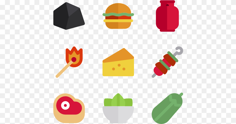 Bbq Icon Clip Art Library Stock Bbq Illustration, Food, Cream, Cutlery, Dessert Png Image