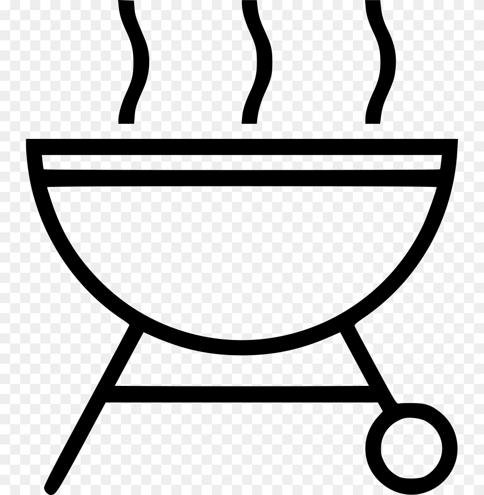 Bbq Icon Icon, Bowl, Stencil, Weapon, Bow Free Transparent Png