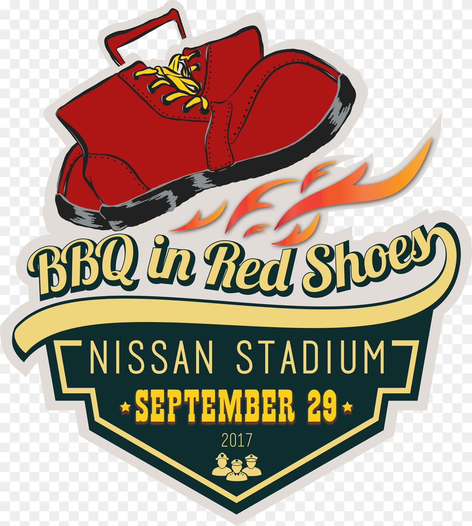 Bbq In Red Shoes Logo, Clothing, Footwear, Shoe, Sneaker Png