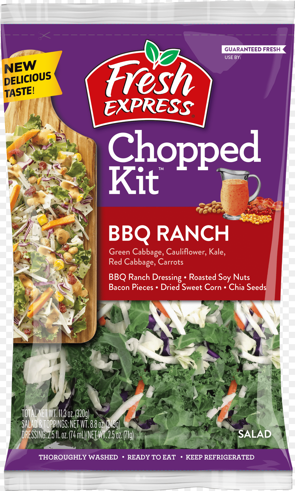 Bbq Ranch Chopped Salad Kit Fresh Express Sweet Kale Chopped Kit Free Transparent Png