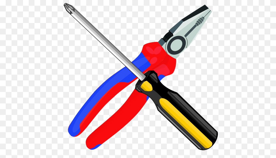 Bbq Utensils Clip Art, Device, Screwdriver, Tool, Pliers Png Image