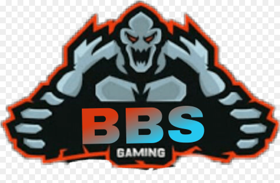 Bbs Sticker Wrecking Gaming Logo Clipart Full Size, Body Part, Hand, Person, Face Free Png