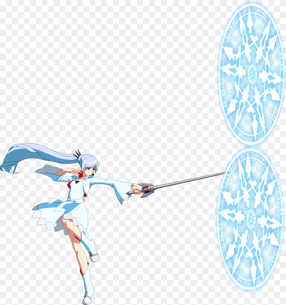 Bbtag Weiss Exiceshard Illustration, Sword, Weapon, Adult, Female Png